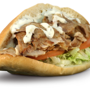 Donner Burger & Chips - With Cheese