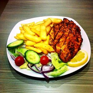 Chicken Steak & Chips
