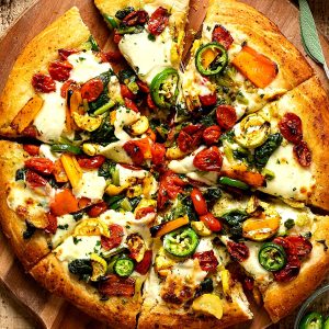 Veggie Hot Pizza